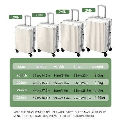 Premium Aluminum Frame Travel Suitcase™