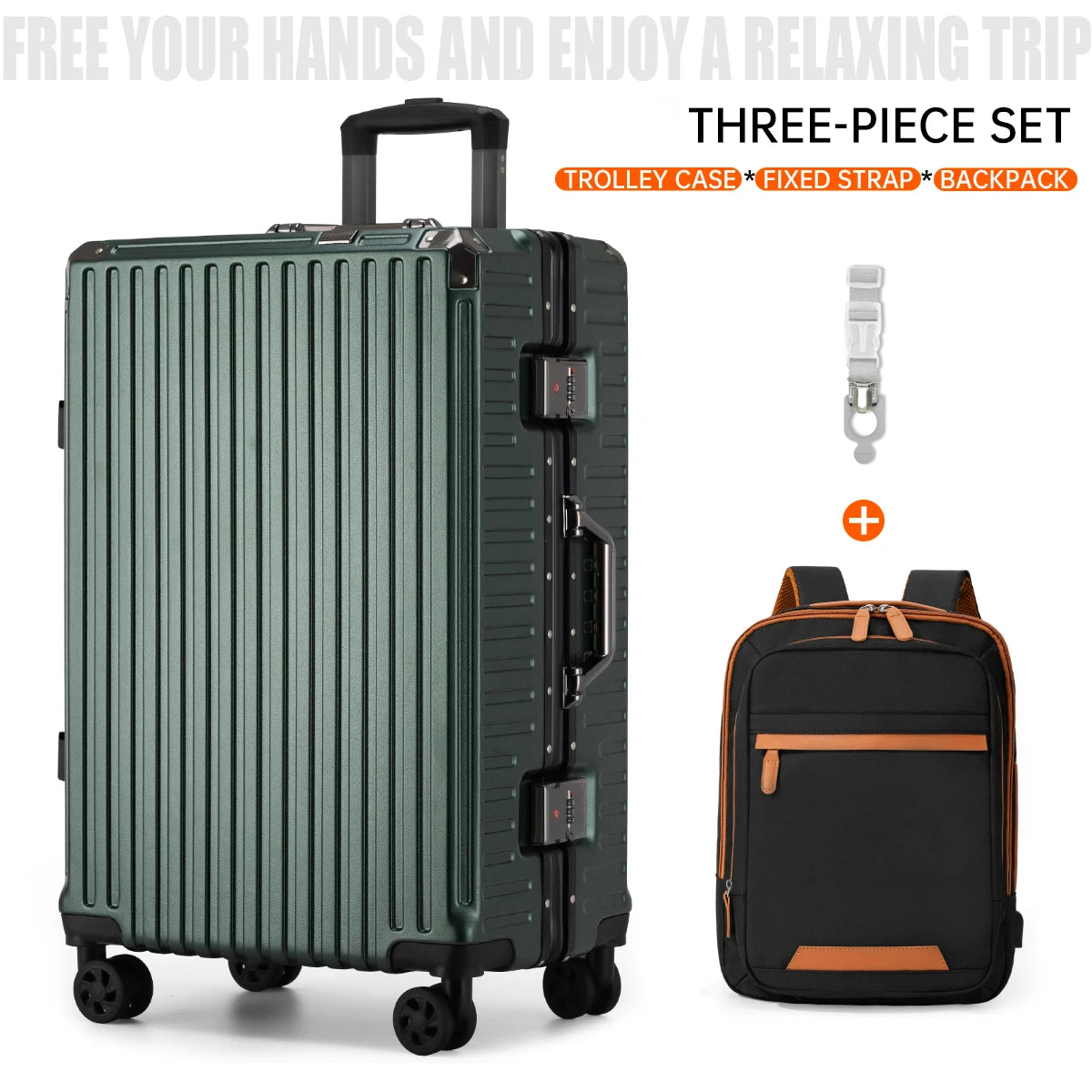 Premium Aluminum Frame Travel Suitcase™