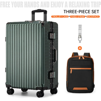 Premium Aluminum Frame Travel Suitcase™