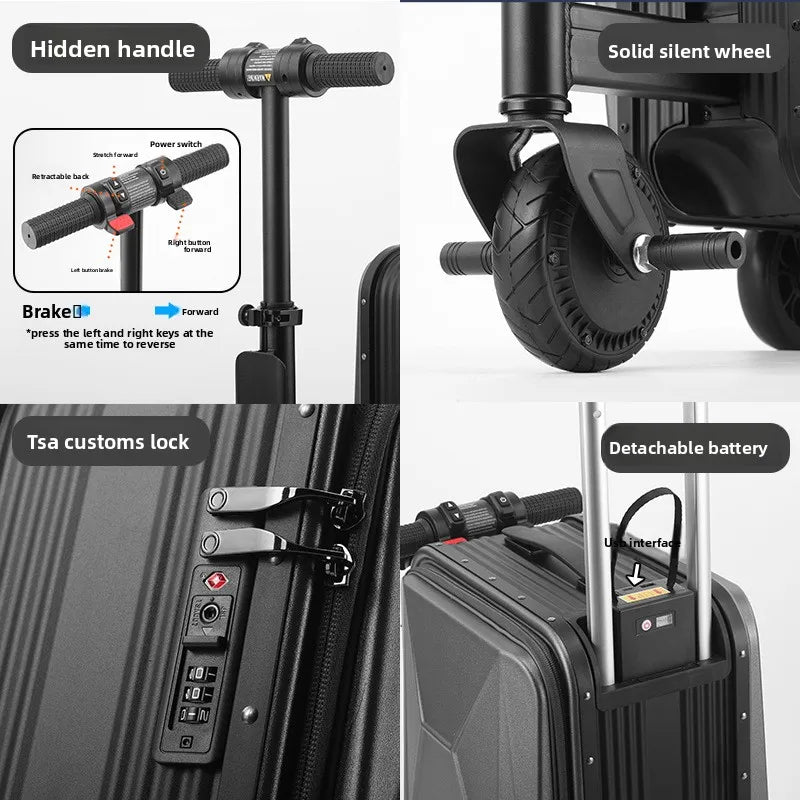 Smart Ride Travel Suitcase™