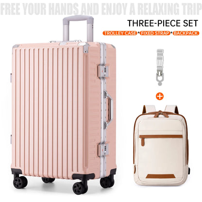 Premium Aluminum Frame Travel Suitcase™