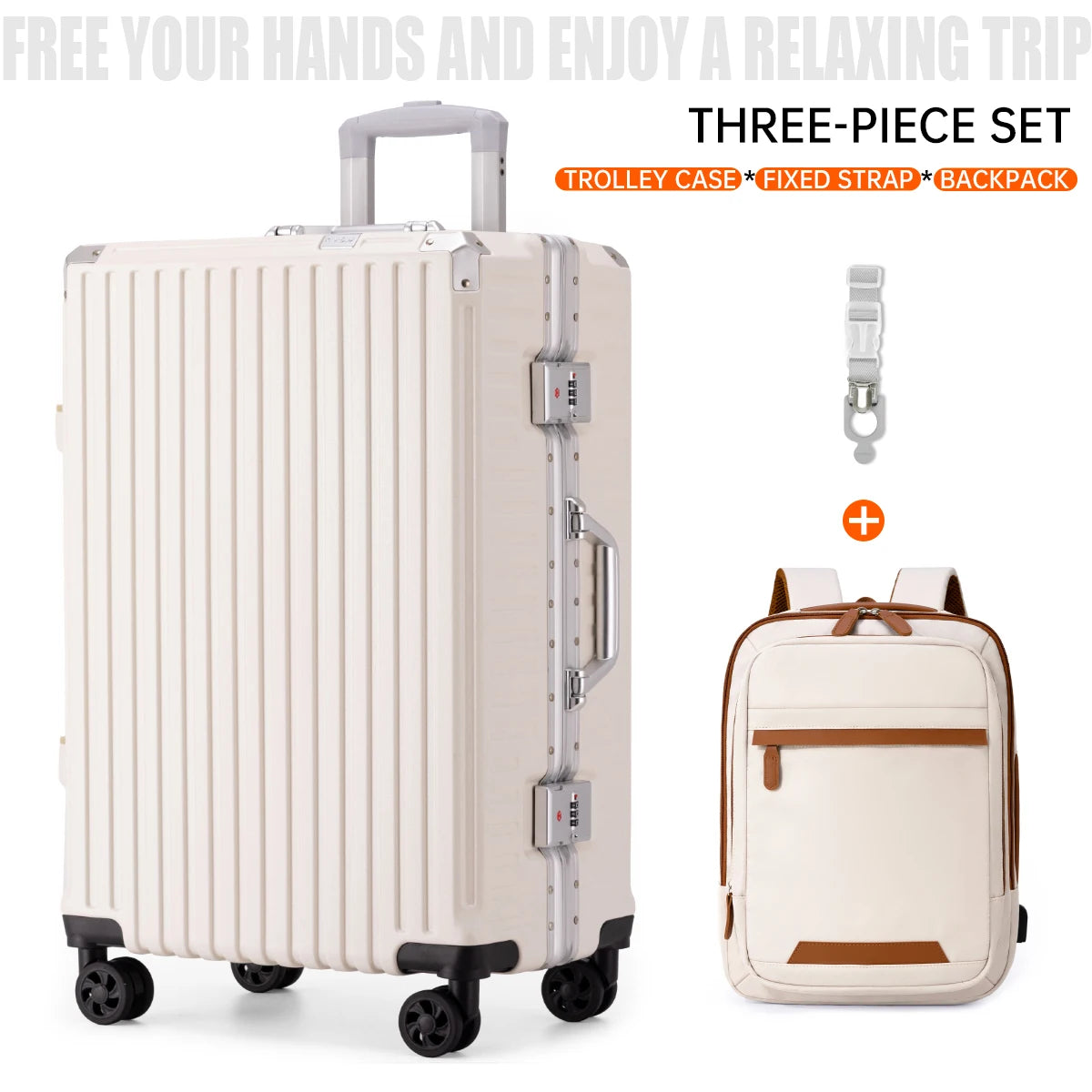 Premium Aluminum Frame Travel Suitcase™