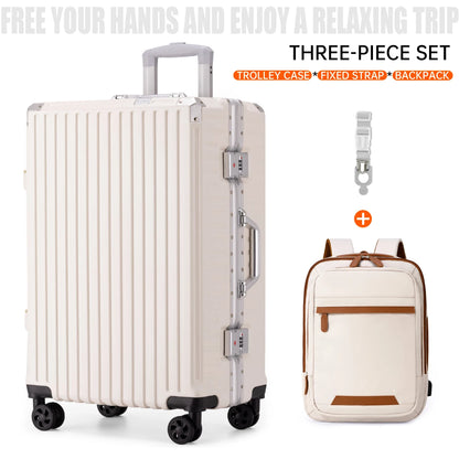 Premium Aluminum Frame Travel Suitcase™