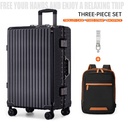 Premium Aluminum Frame Travel Suitcase™
