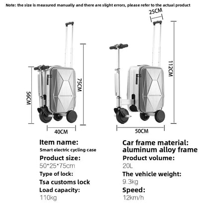 Smart Ride Travel Suitcase™