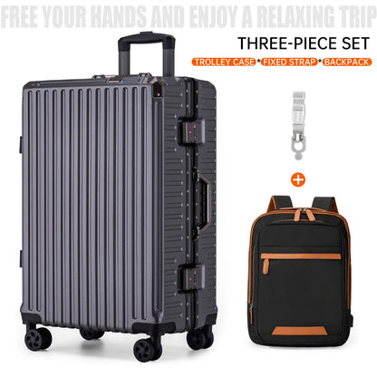 Premium Aluminum Frame Travel Suitcase™