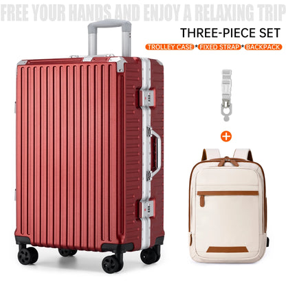 Premium Aluminum Frame Travel Suitcase™